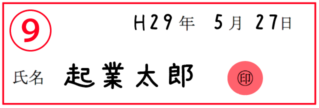 事業開始等申告書の書き方