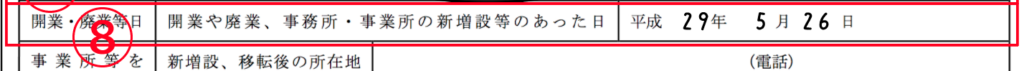 開業届の書き方