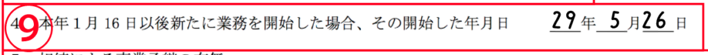 所得税の青色申告承認申請書の書き方